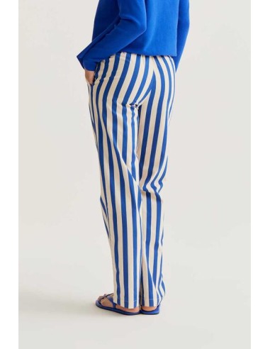 PANTALÓN CON ESTAMPADO BAMBOO BLUE.