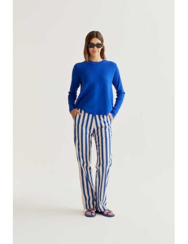 PANTALÓN CON ESTAMPADO BAMBOO BLUE.