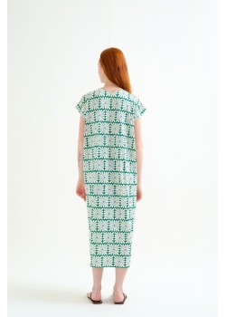 62c/11918 kaftan largo olive flower 2