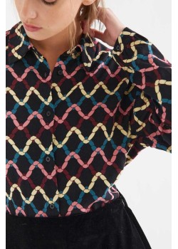CAMISA CON ESTAMPADO SKEIN. 2