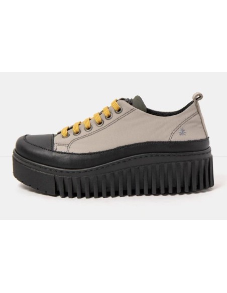 1518A RUBBER NYLON GREY-KAKI/BRIGHTON.