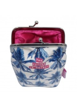 PETGLAFB FUNDA GAFAS PALMERAS AZULES DISASTER DESINGS 2