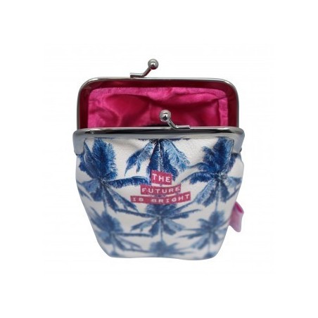 PETGLAFB FUNDA GAFAS PALMERAS AZULES DISASTER DESINGS