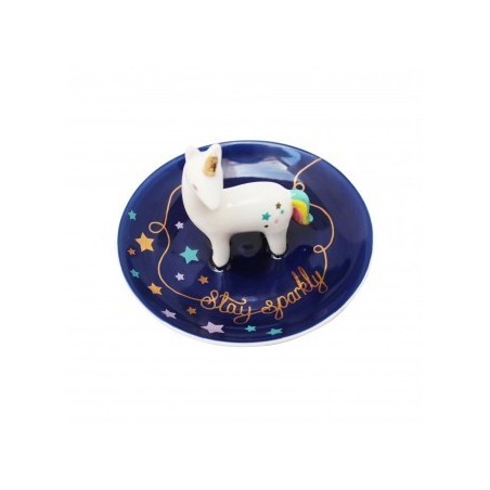 PLATO CERÁMICAUNICORNIO_____