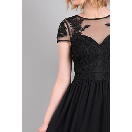 VESTIDO LARGO DE FIESTA MOLLY BRACKEN CON LENTEJUELAS